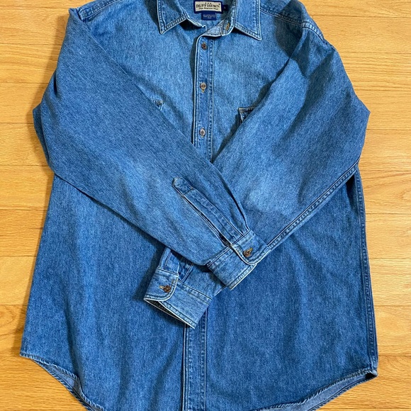 Ruff Hewn Mens Denim Shirt 